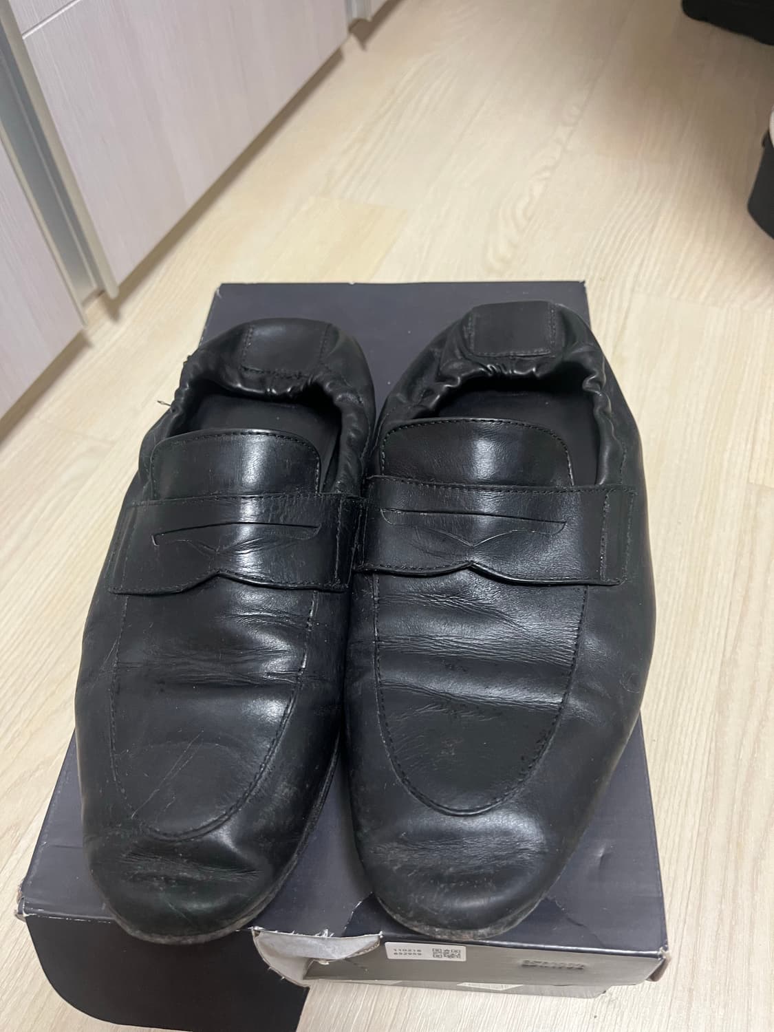 8 by yoox Leather flat  penny loafer 상품이미지1