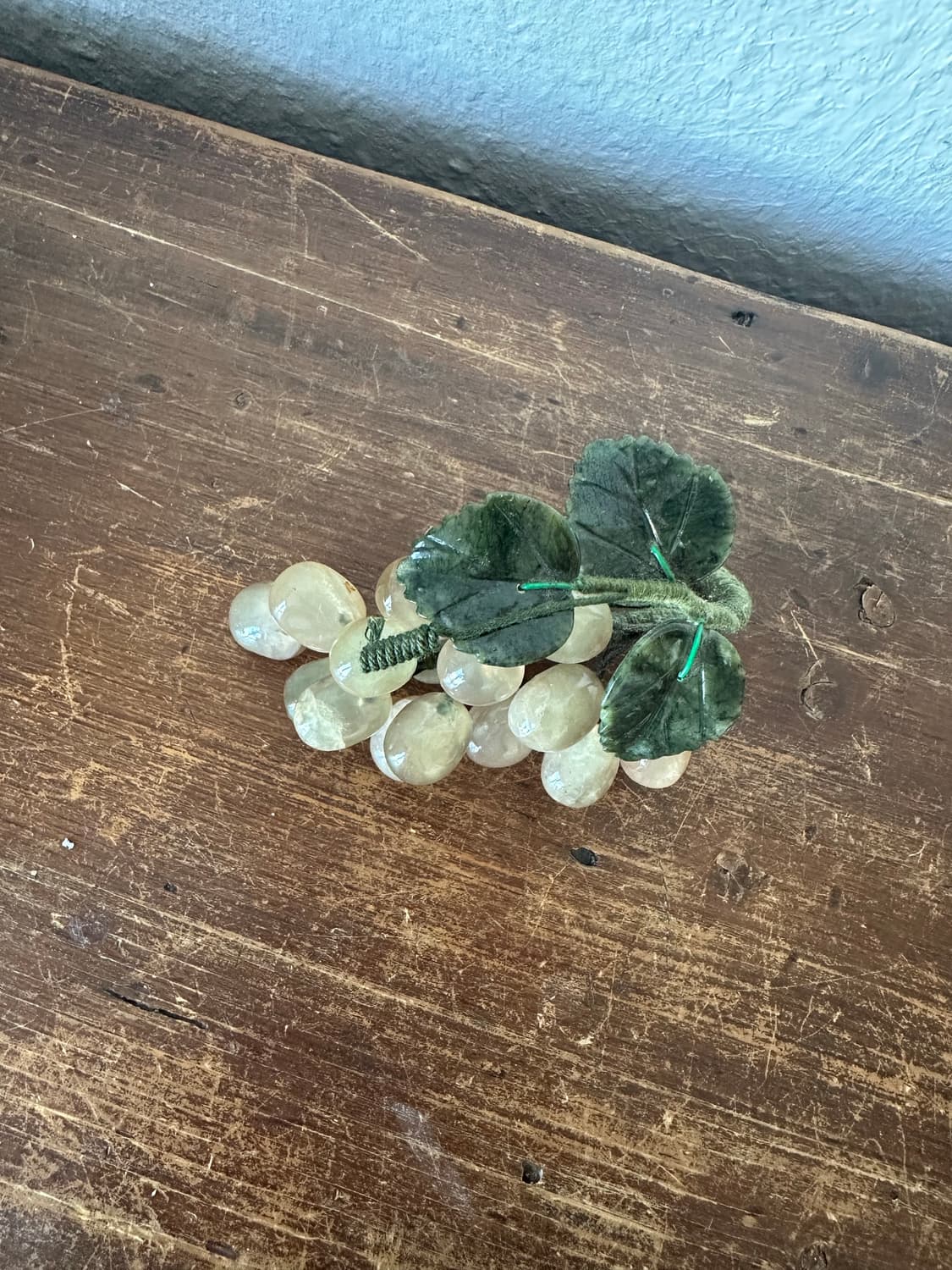 독일)빈티지 천연석 포도문진 상품이미지2