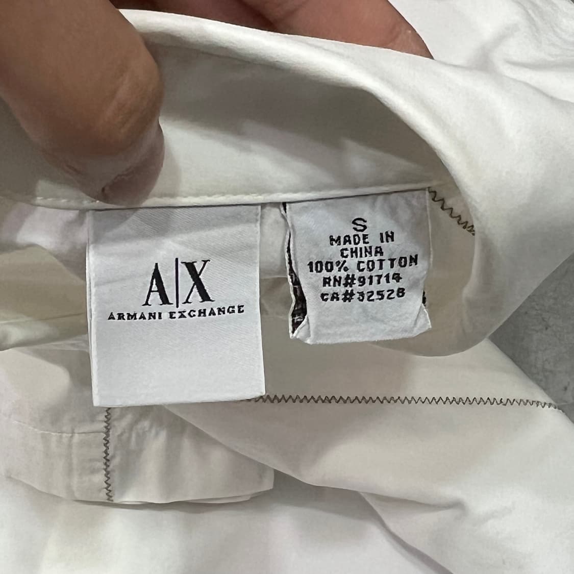  아르마니익스체인지 스티치 하프 셔츠 y16354 상품이미지6