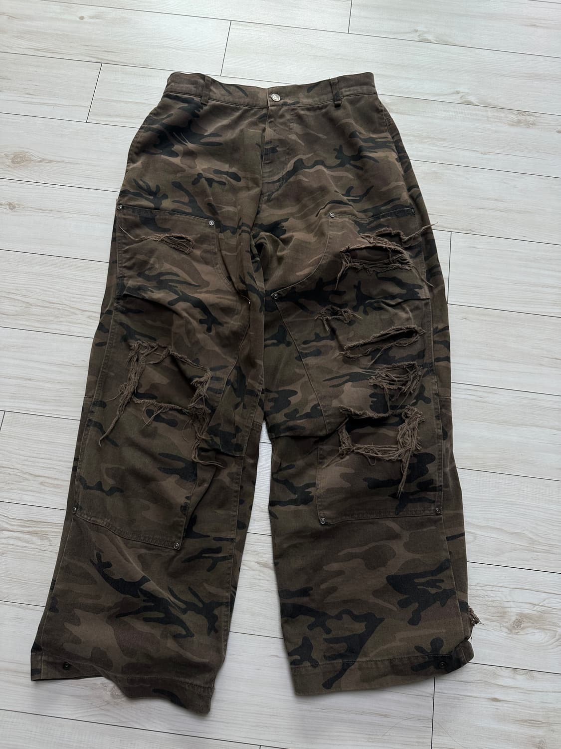 etce 카모팬츠 L사이즈 상품이미지2