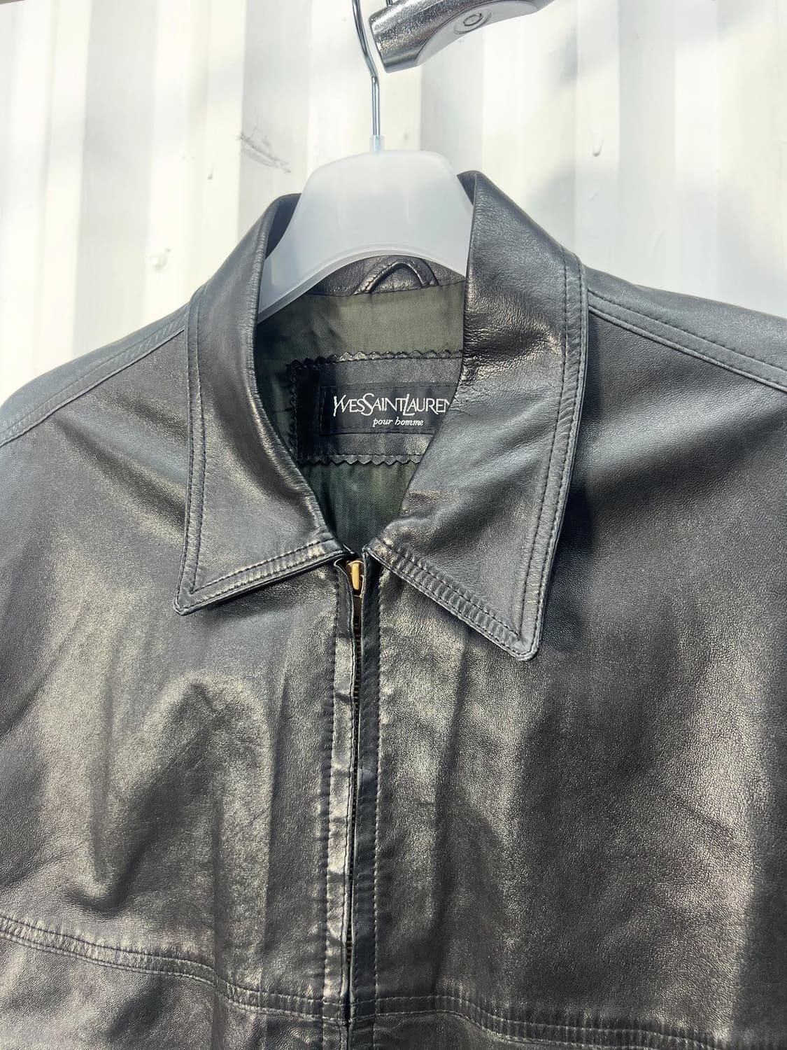 90s) YSL pour homme lambskin 상품이미지3