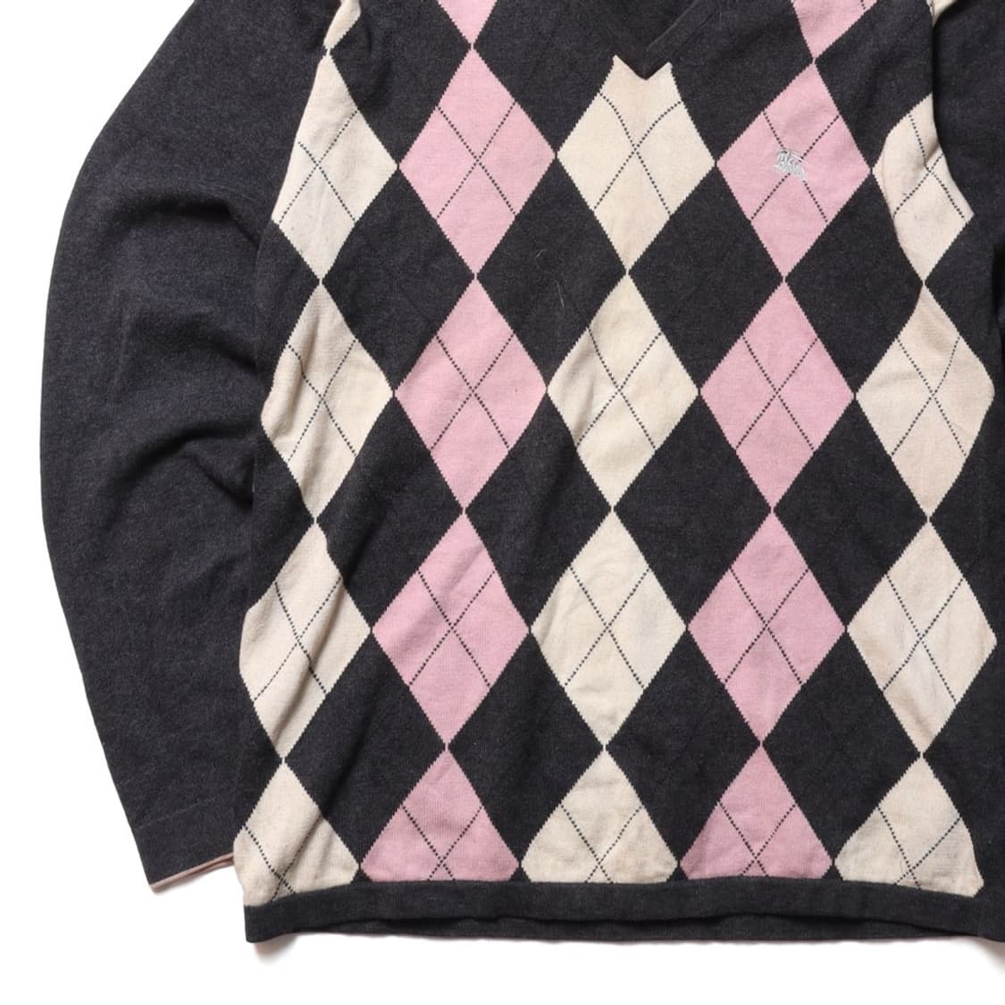 버버리 Burberry Argyle Pattern Knit 
 상품이미지3