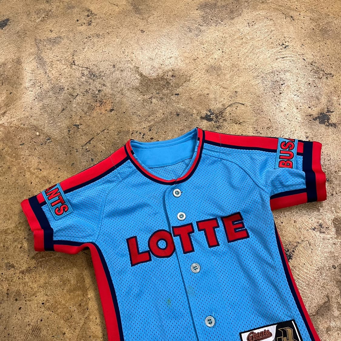 [ 3 ] 롯데자이언츠 반팔 야구 유니폼 b8 상품이미지1