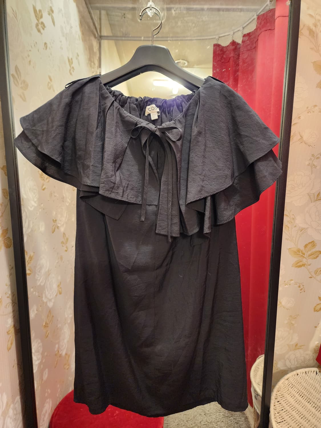 7/23 COS 코스 원피스 블랙 36사이즈 상품이미지1