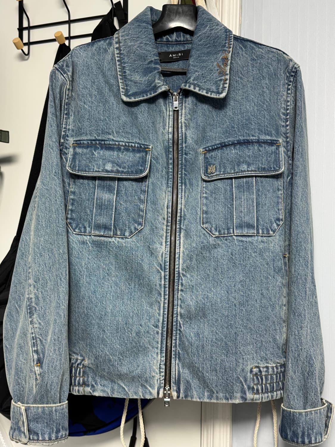 [M] 아미리 (Amiri) 데님 블루종 자켓 상품이미지1