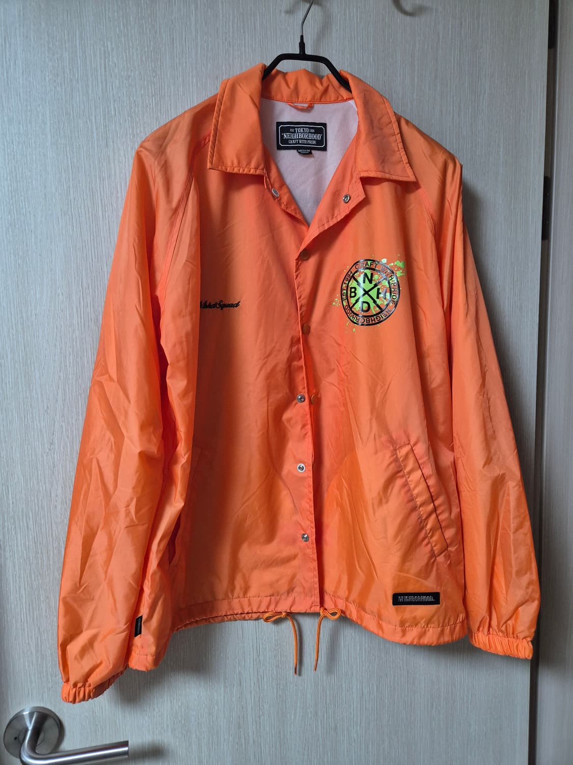 (정품) 네이버후드 브룩스 코치자켓 바람막이 점퍼 M 상품이미지1