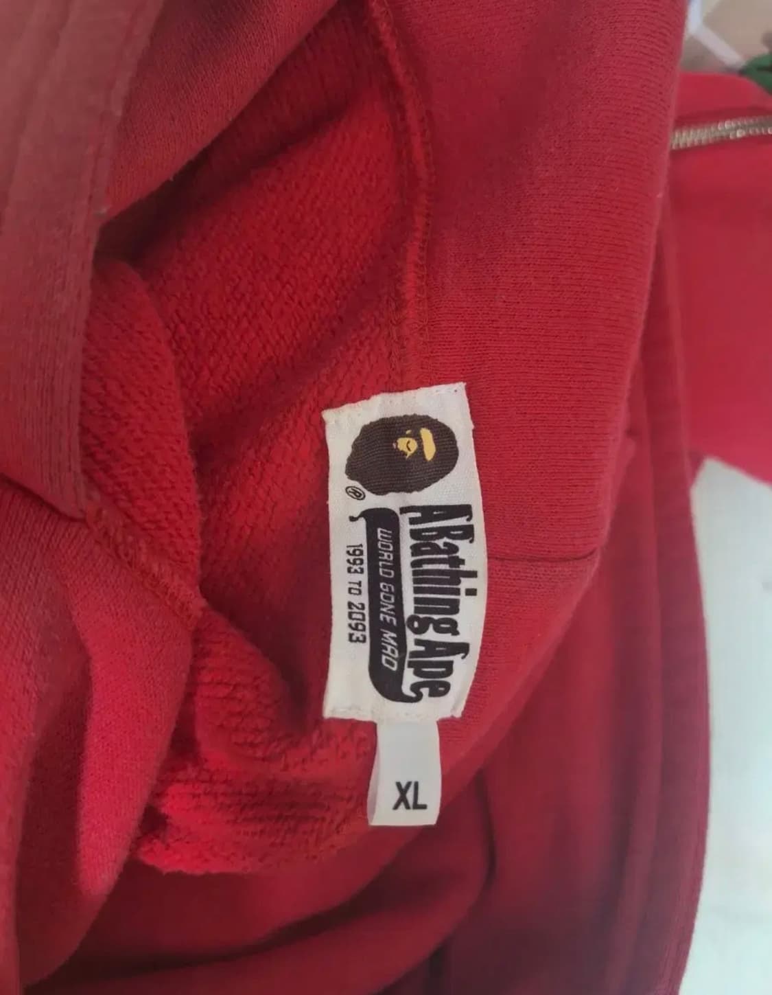 베이프 적계 샤크후드 XL 상품이미지2