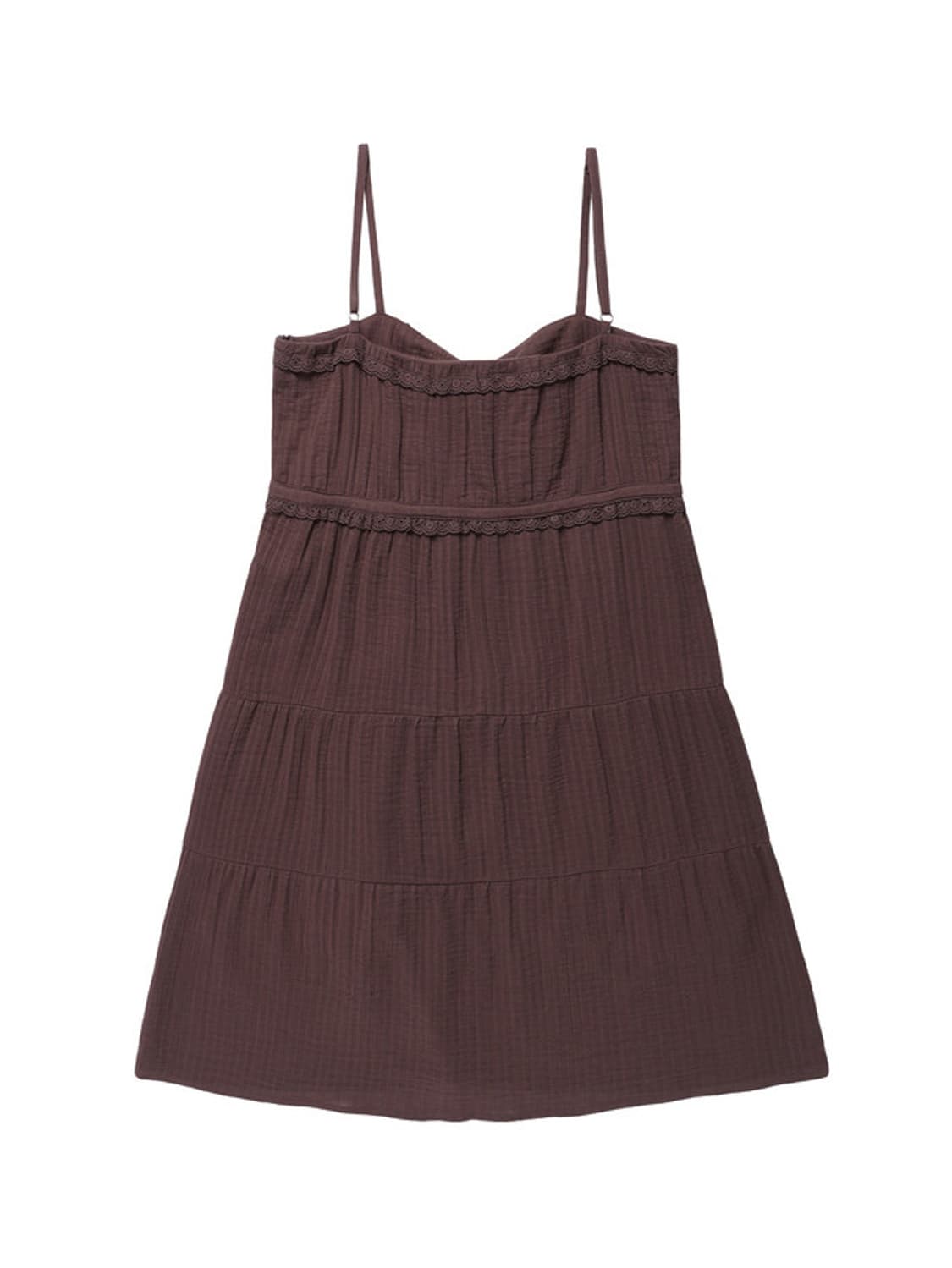 하스타 Hasta Boho Shirring Mini Dress Brown 상품이미지7
