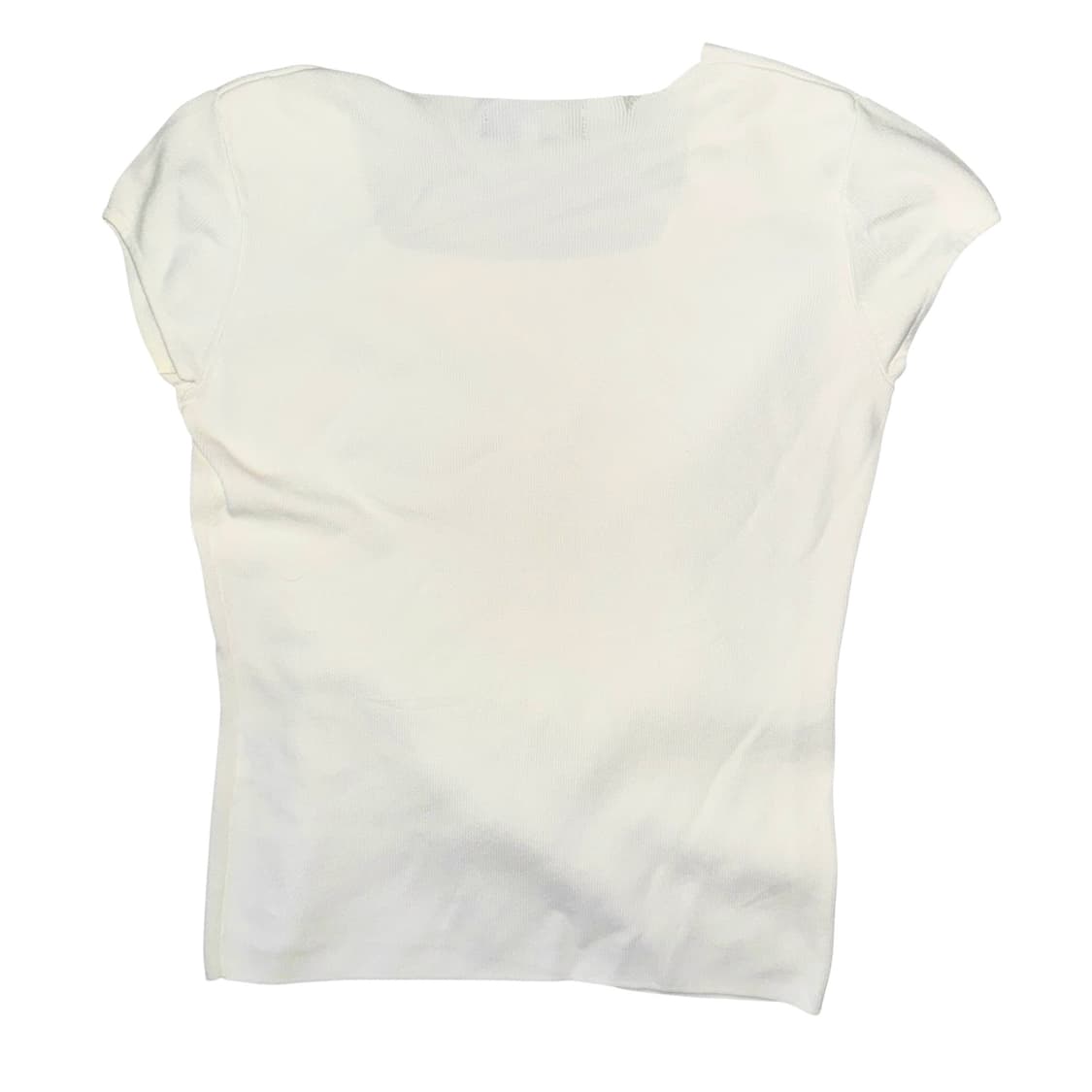 White Embroidery t-shirt 상품이미지4