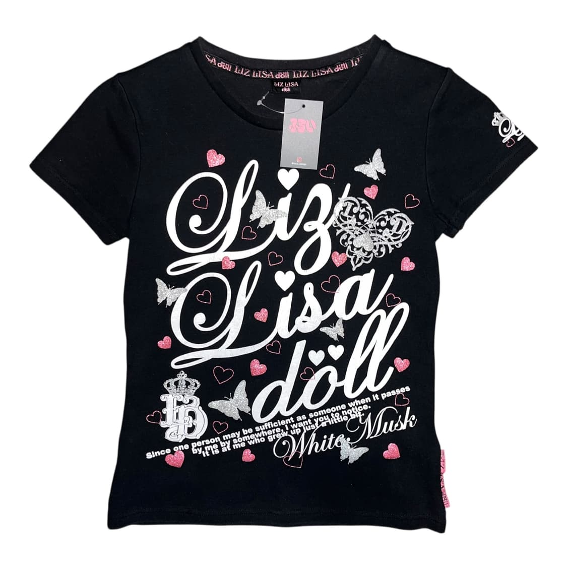 LIZ LISA doll 리즈리사돌 프린팅 반팔티 키치펑크갸루y2k 상품이미지1