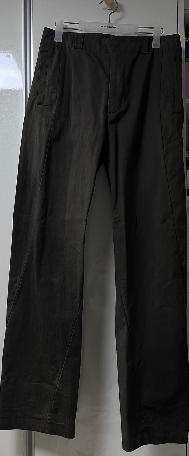 harchingroom silent trousers dusty khaki 상품이미지2