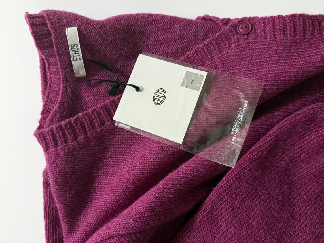 에토스 브이넥 크롭 가디건 상품이미지5