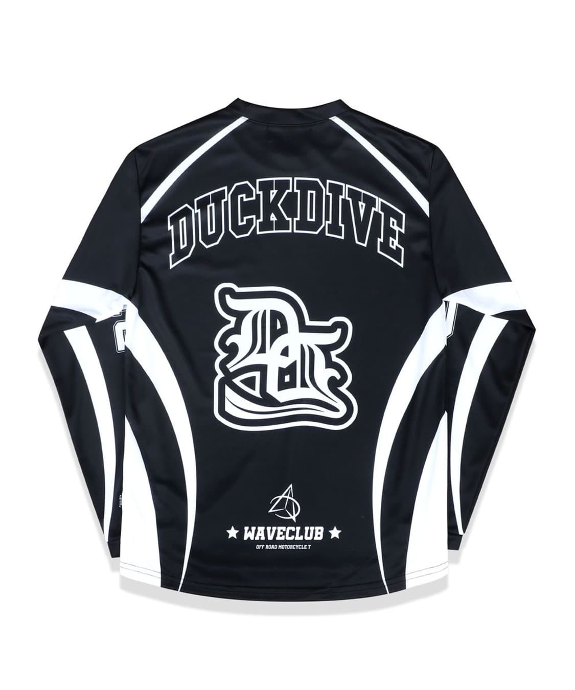 덕다이브 오프로드 메쉬 롱슬리브 긴팔 티셔츠 블랙 XL 상품이미지2