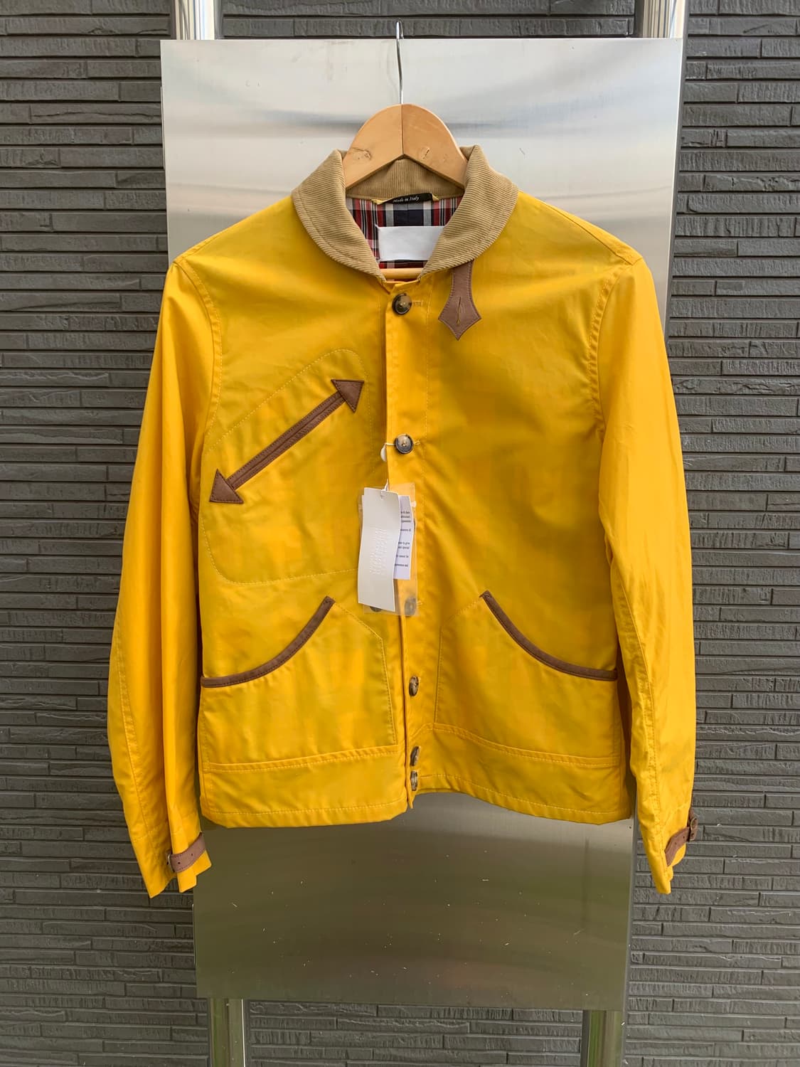 메종 마르지엘라 웨스턴 자켓 (chrome yellow) 상품이미지2