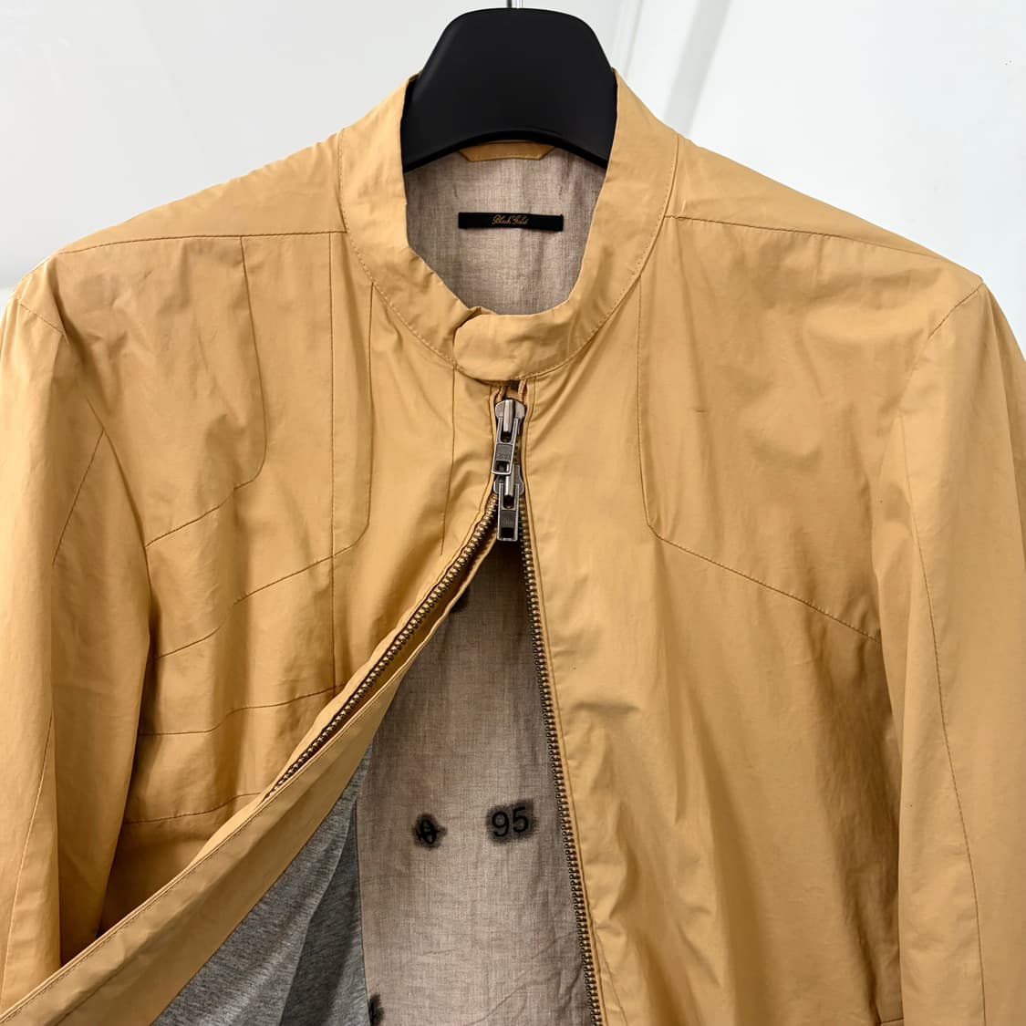 디젤 블랙골드 코튼 바이커 자켓 상품이미지6