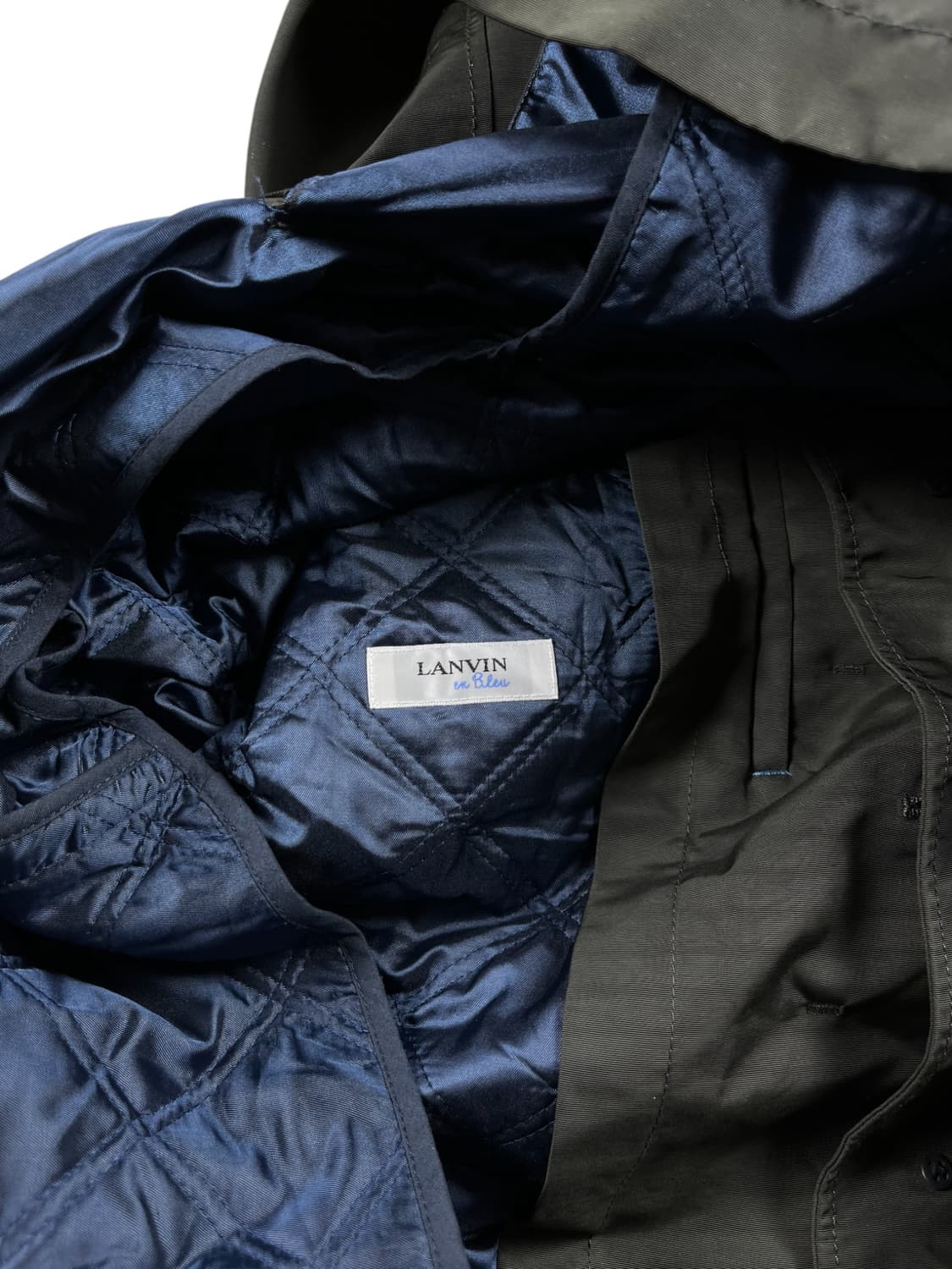 Lanvin 코튼 하프 코트 상품이미지5