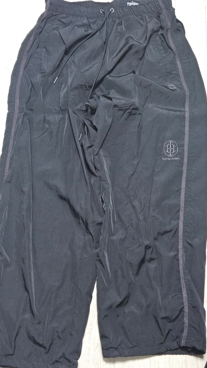 (3) 폴리테루 휴먼인덱스 트랙팬츠 블랙퍼플 상품이미지2