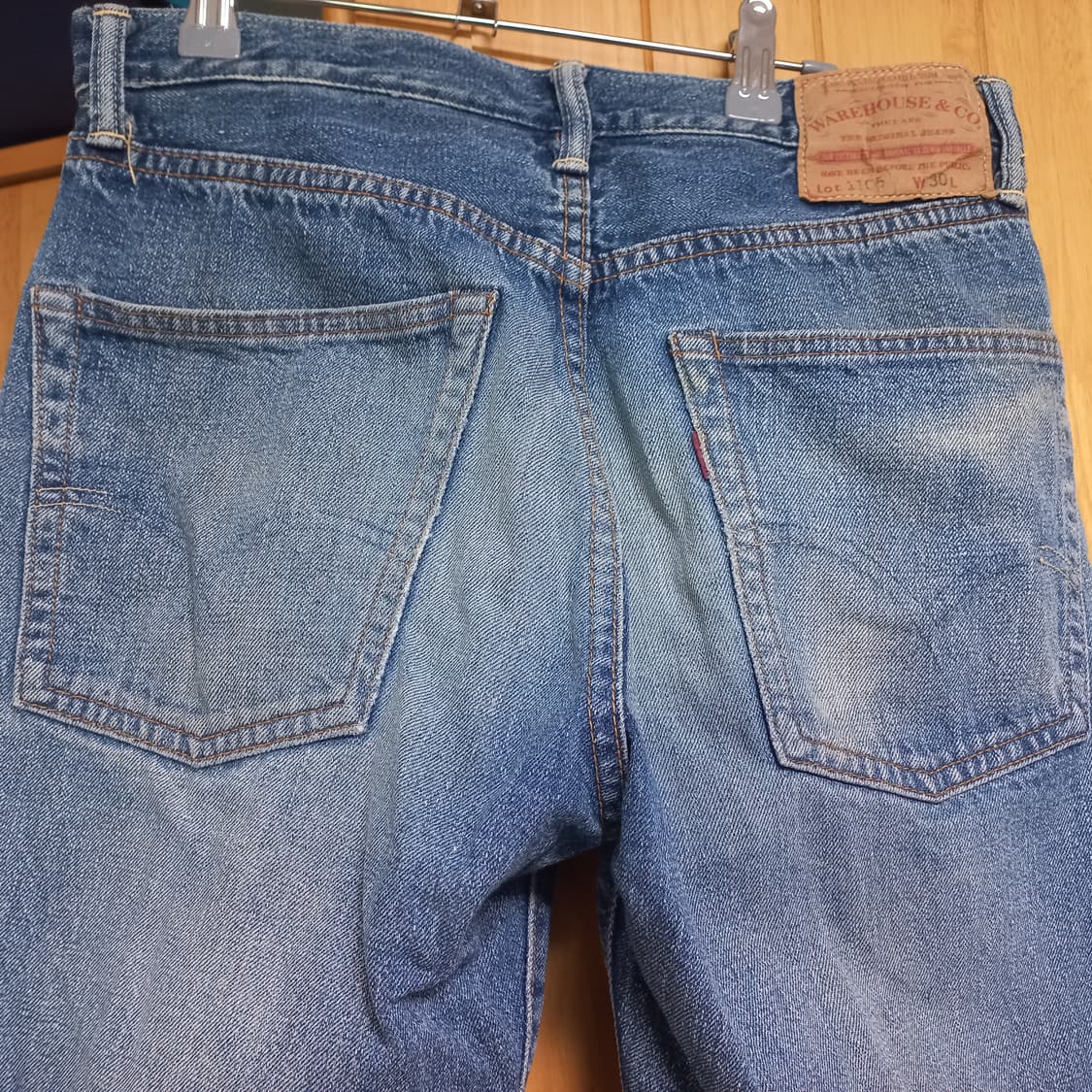 웨어하우스 warehouse & Co 1105 Light indigo 상품이미지5