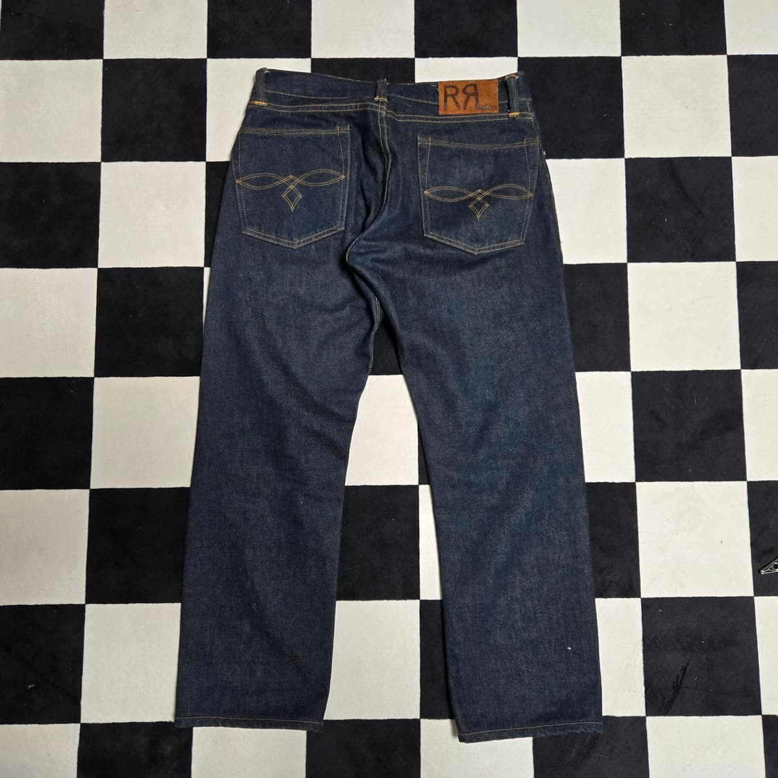 30×28 RRL 더블알엘 로우 스트레이트 재팬 셀비지 데님 상품이미지5