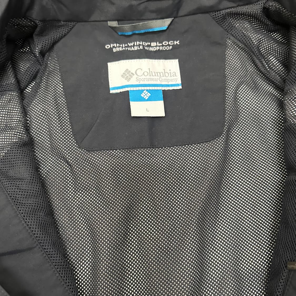 컬럼비아 여성 바람막이 자켓 블랙 XL 상품이미지4