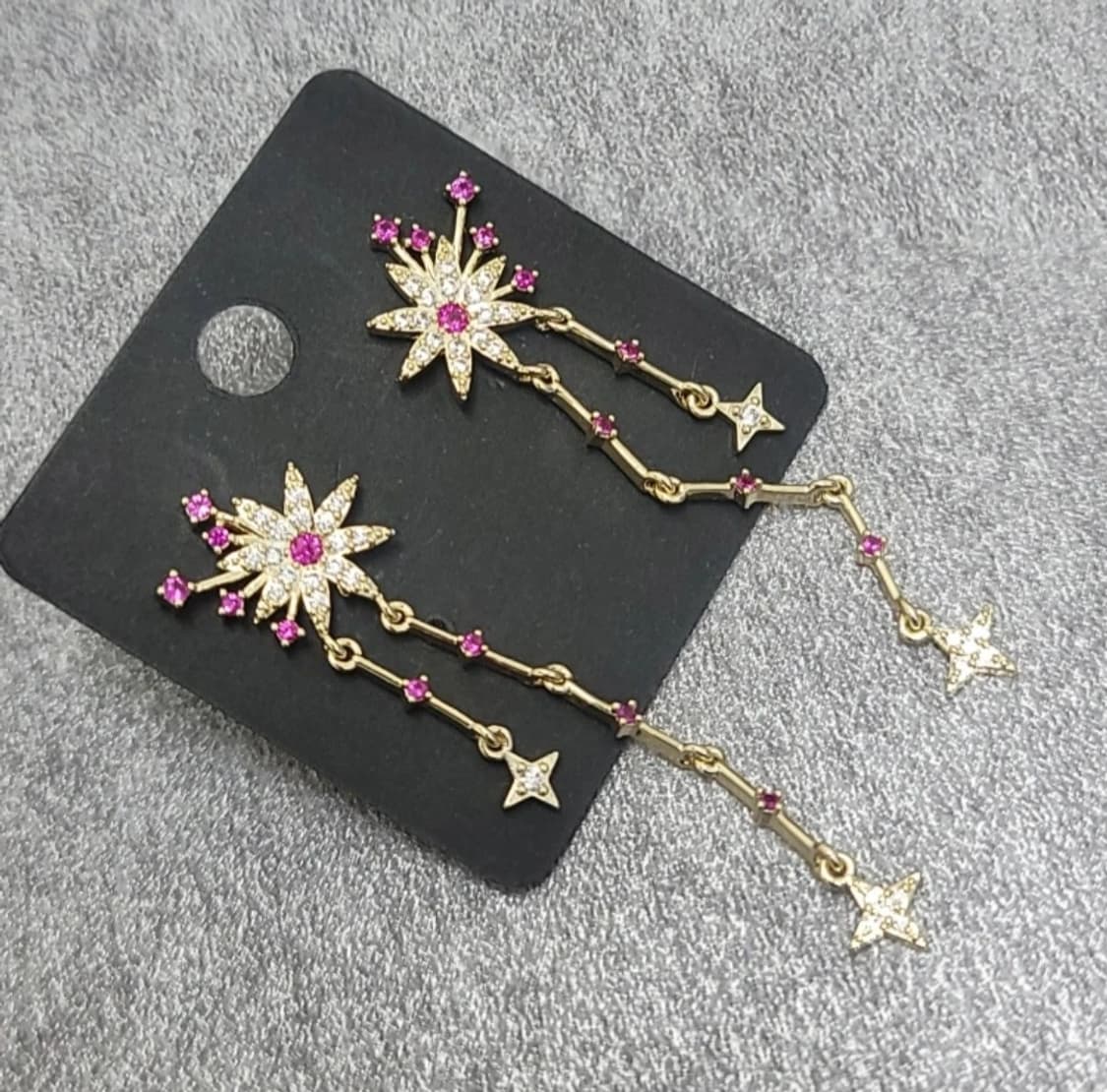 pave drop earrings 상품이미지2