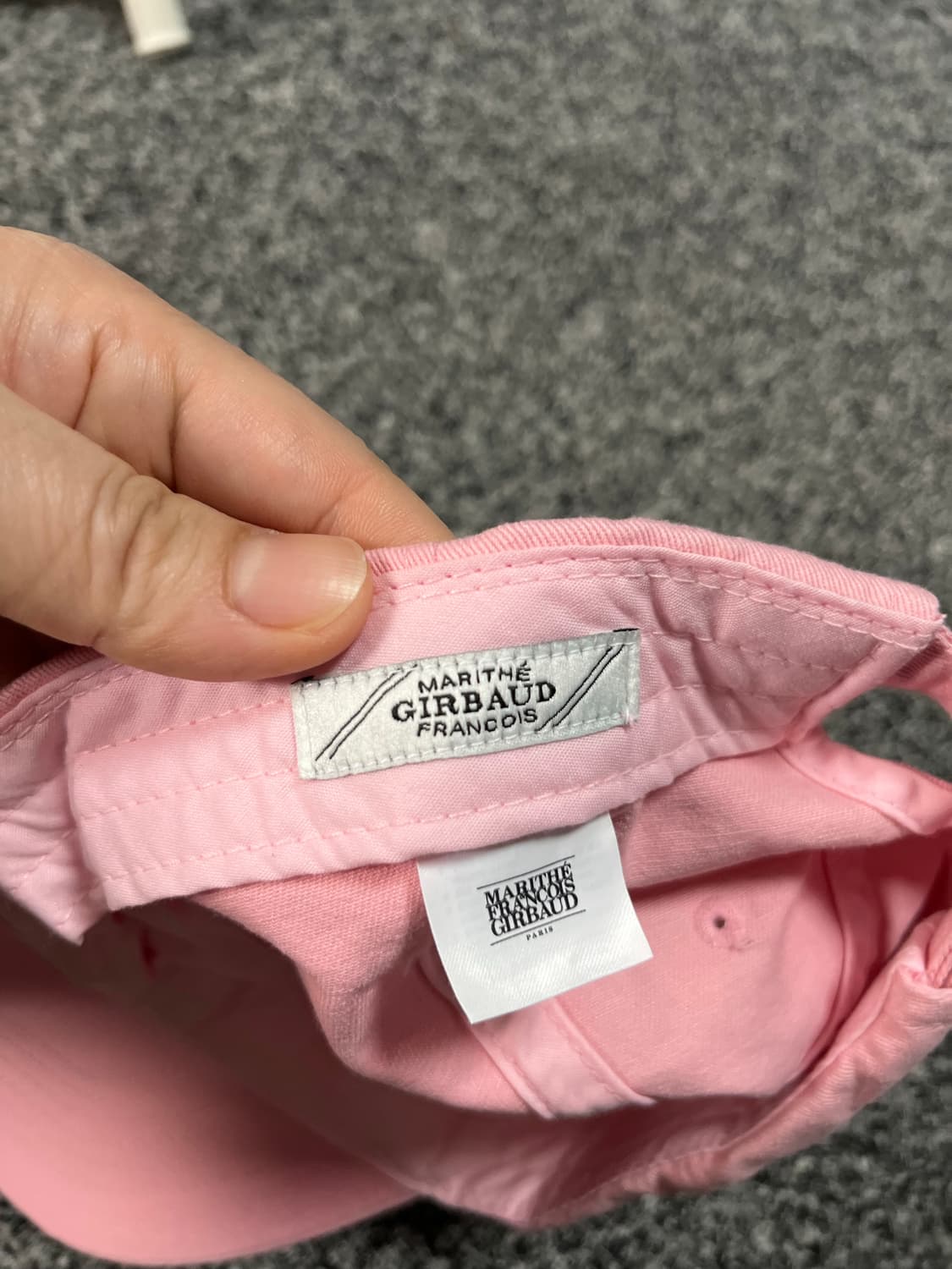 마리떼 프랑소와 저버 핑크 볼캡 상품이미지3