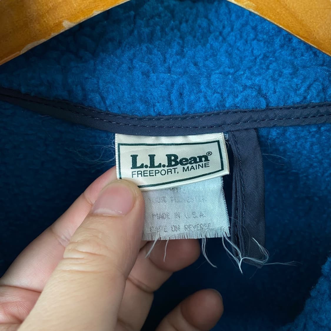 (S)빈티지 L.L.bean 엘엘빈 후리스 베스트  상품이미지3