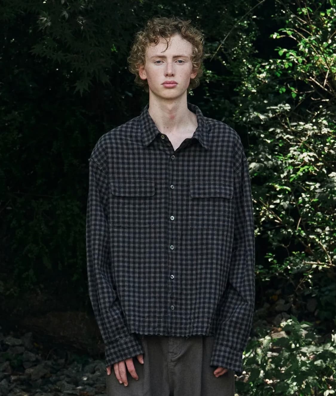 노운 타탄 체크셔츠 상품이미지1