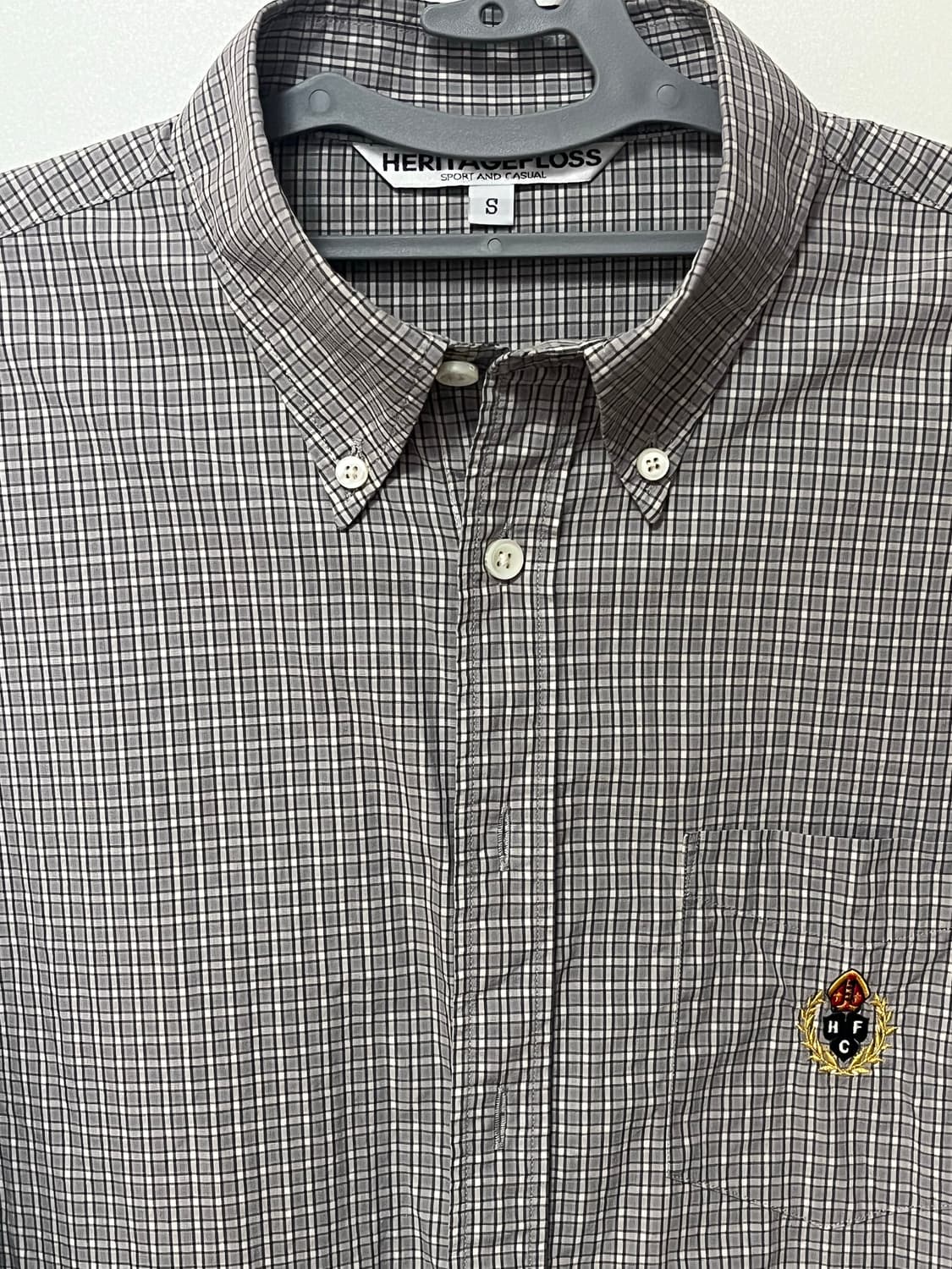 헤리티지플로스 셔츠 그레이 상품이미지2