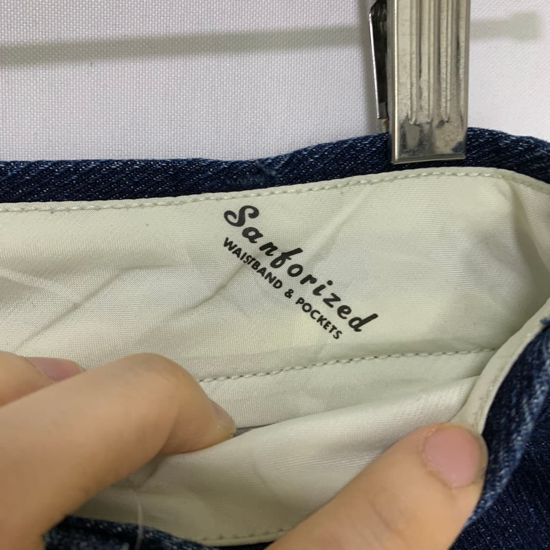 Lee 리 빈티지 다크 데님 와이드 팬츠 청바지 30인치 상품이미지5