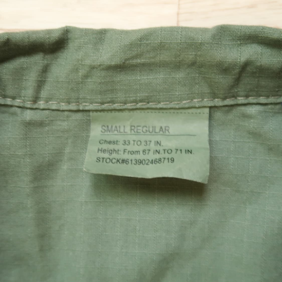 빈티지 정글 퍼티그 립스탑 자켓 상품이미지3