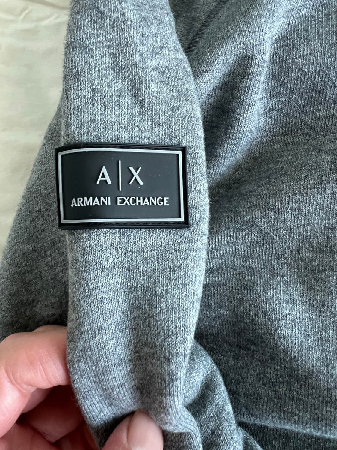 알마니 익스체인지 퀼팅 하이브리드 후드 집업  상품이미지8