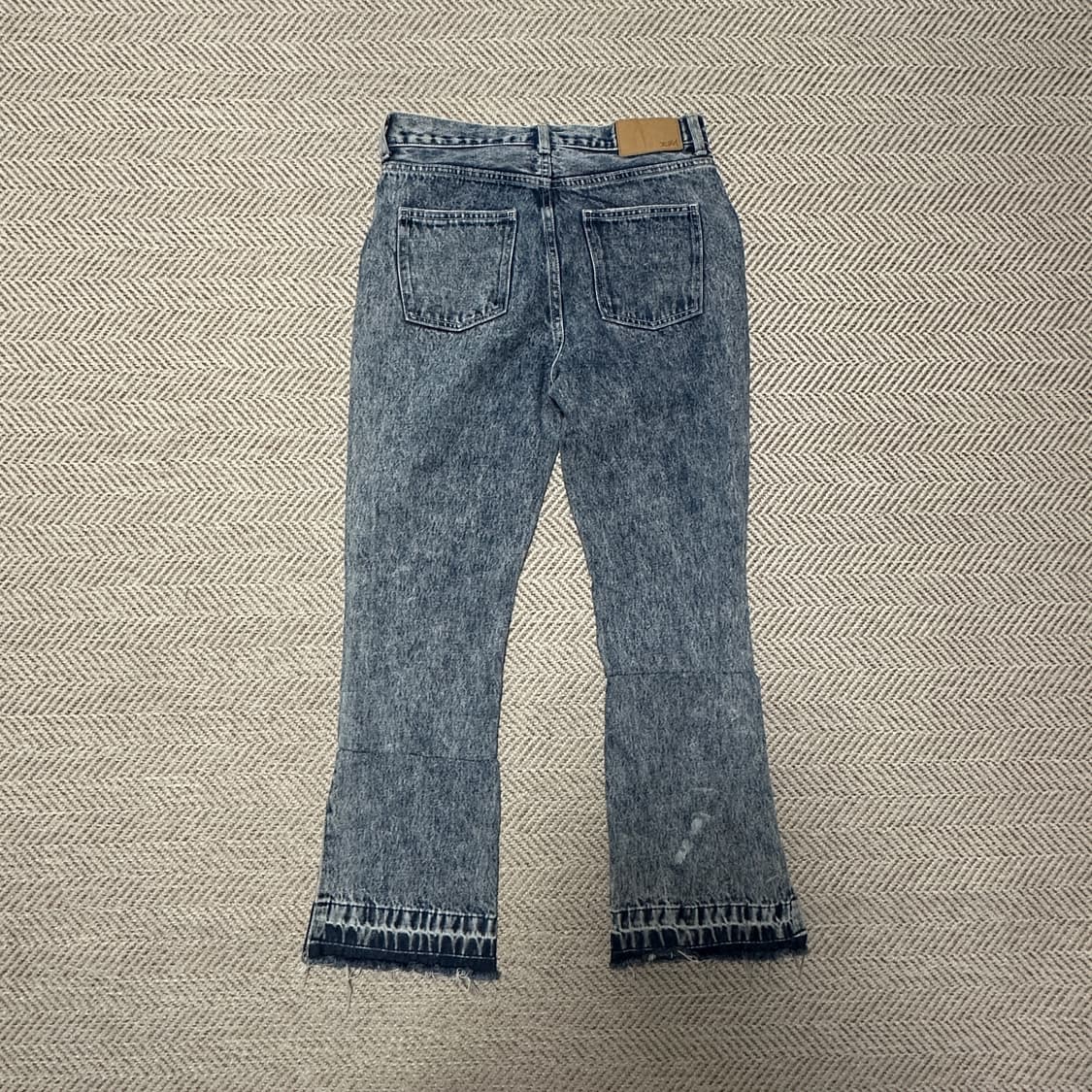 X-GIRL women boot cut denim pants 상품이미지2