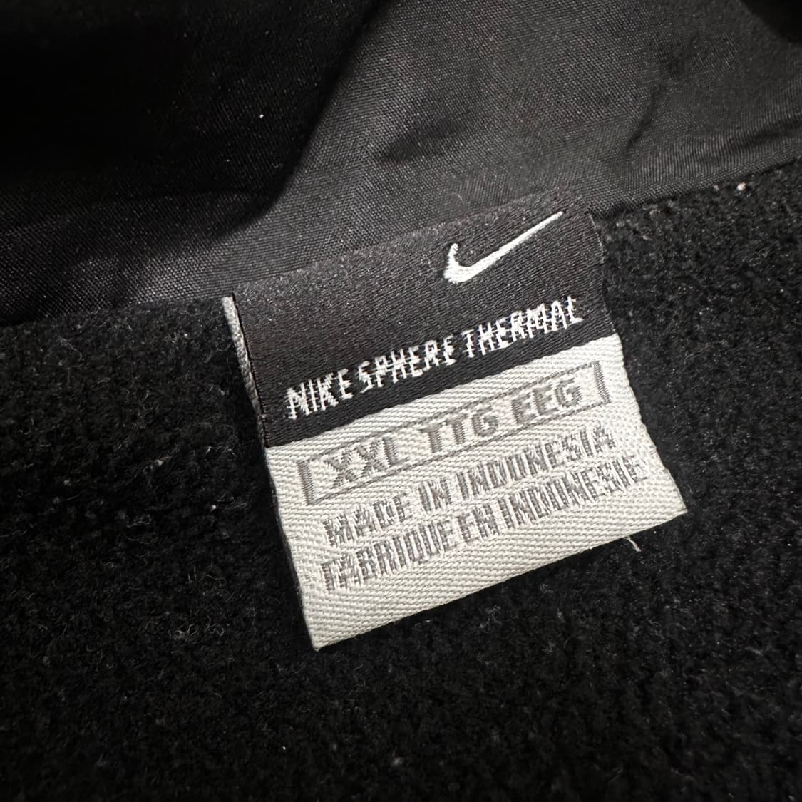 NIKE 나이키 기모 바람막이 자켓 블랙 2XL 상품이미지7