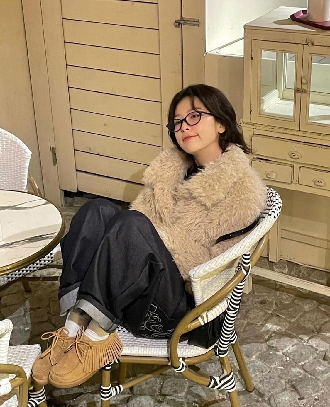 레이브 퍼자켓(슬기착용) 상품이미지3