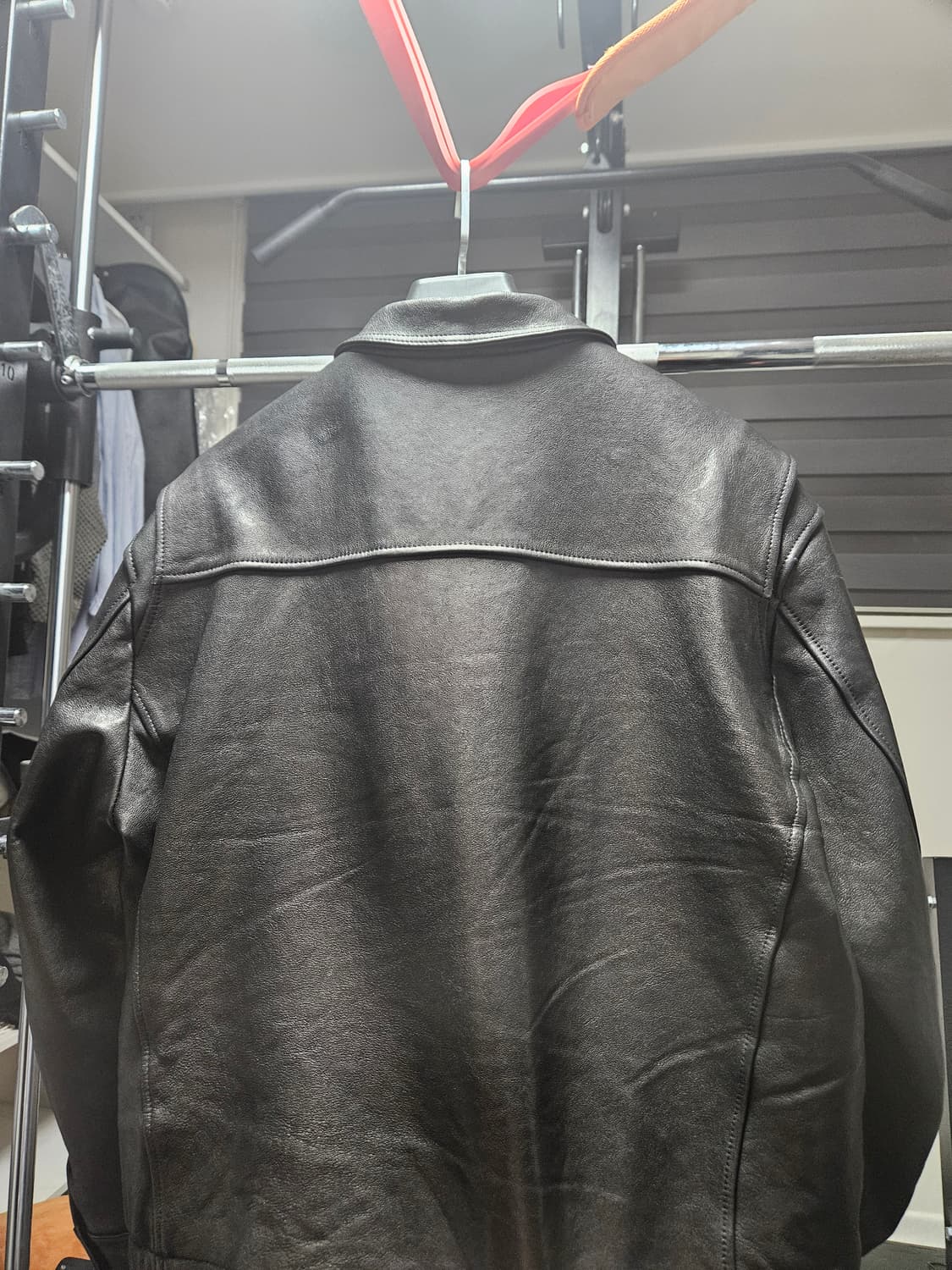 [50]느와르라르메스 jk#2 세미오버 가죽자켓 상품이미지2