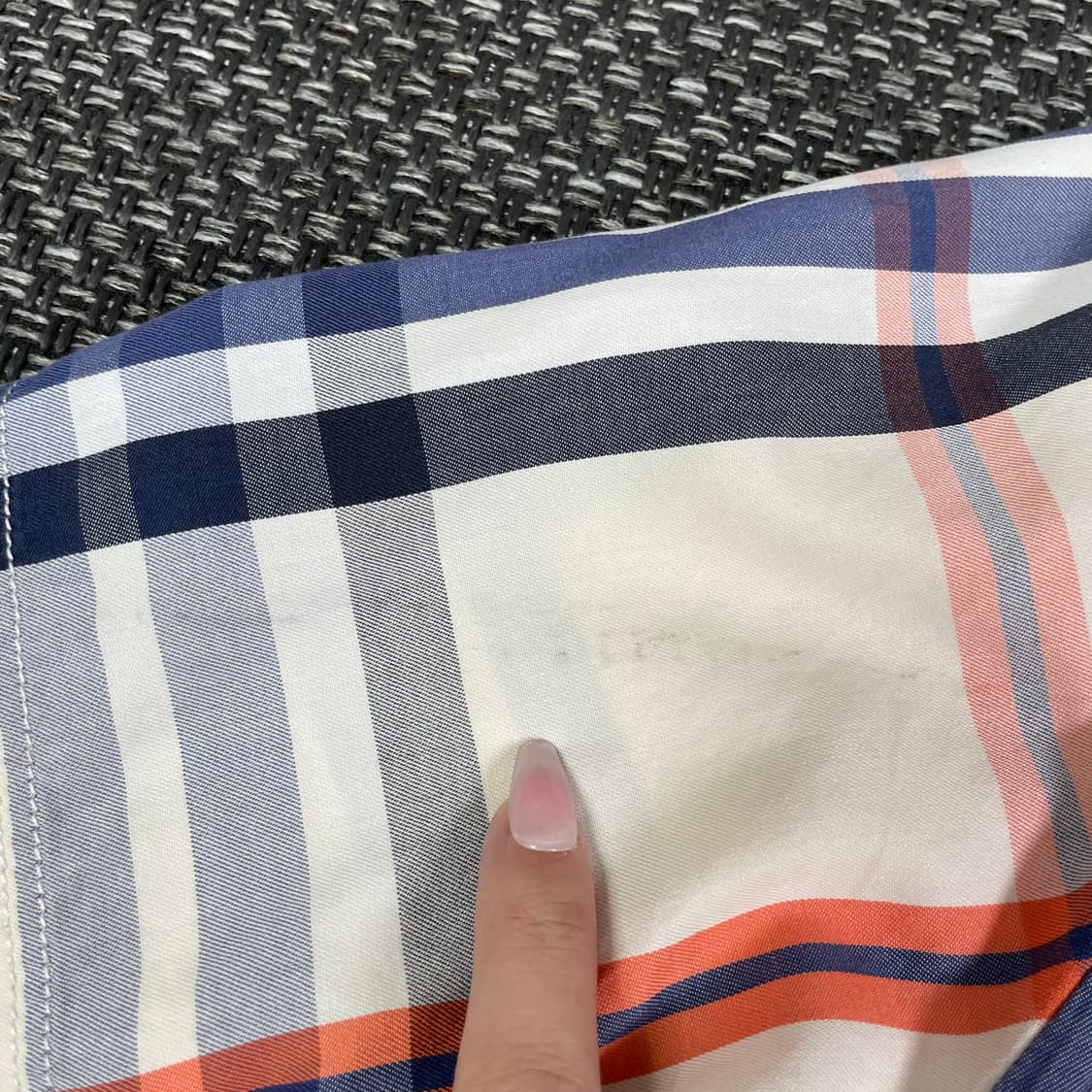  빈폴 슬림핏 노바체크 반팔셔츠 100 상품이미지6