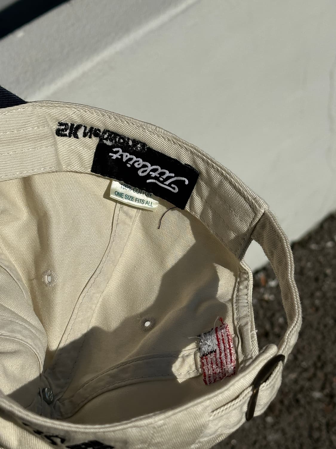 [F] 타이틀리스트 로고 베이지 볼캡 모자 상품이미지7