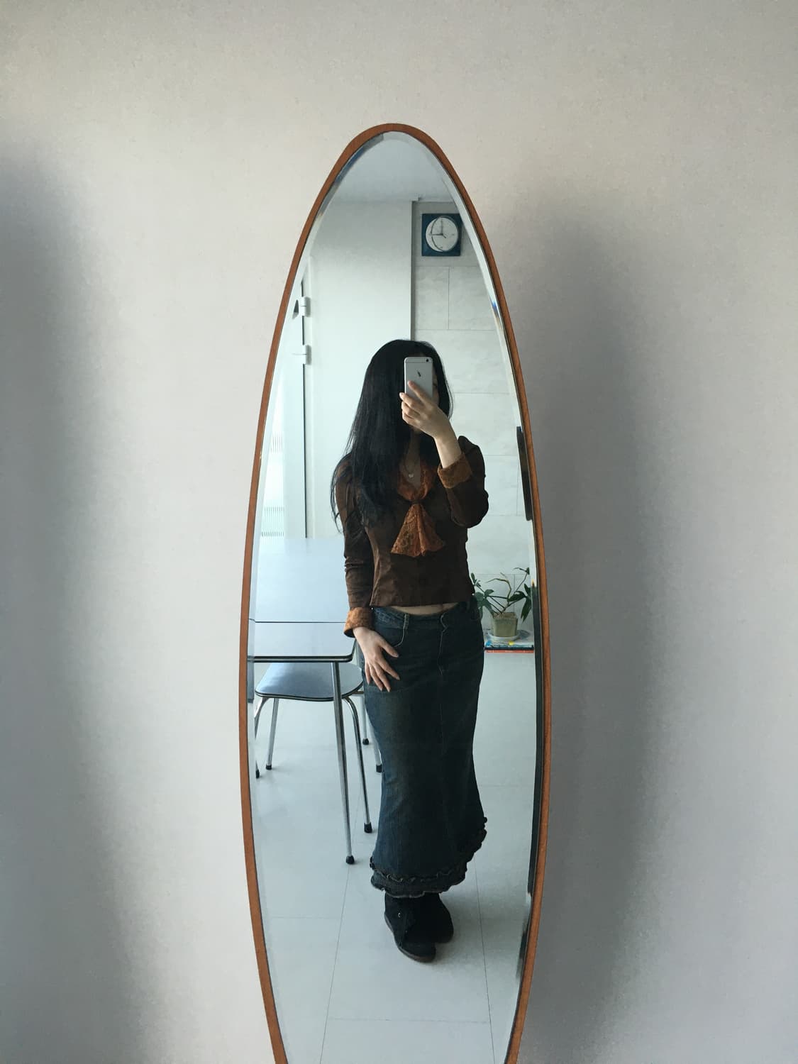 lace tie-neck blouse 상품이미지7