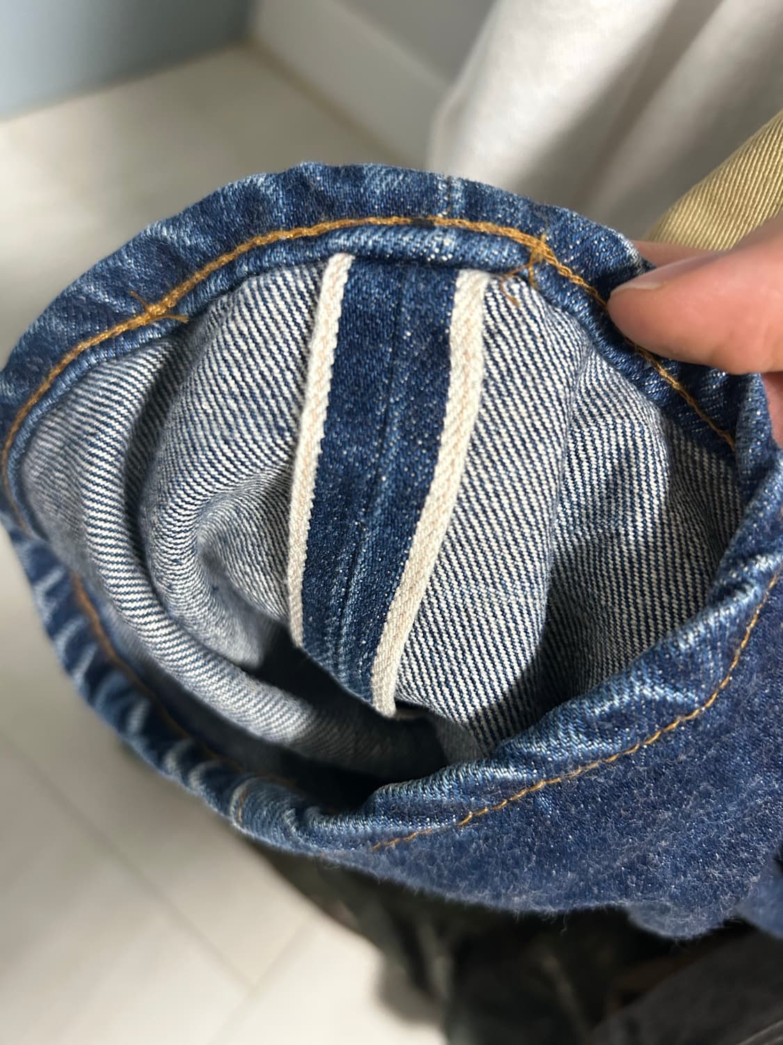 90s 리바이스 501 셀비지 발렌시아 공장 made in USA 상품이미지8