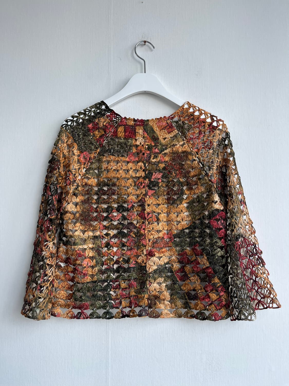 Lasco linas 멀티 크로쉐 가디건 상품이미지5