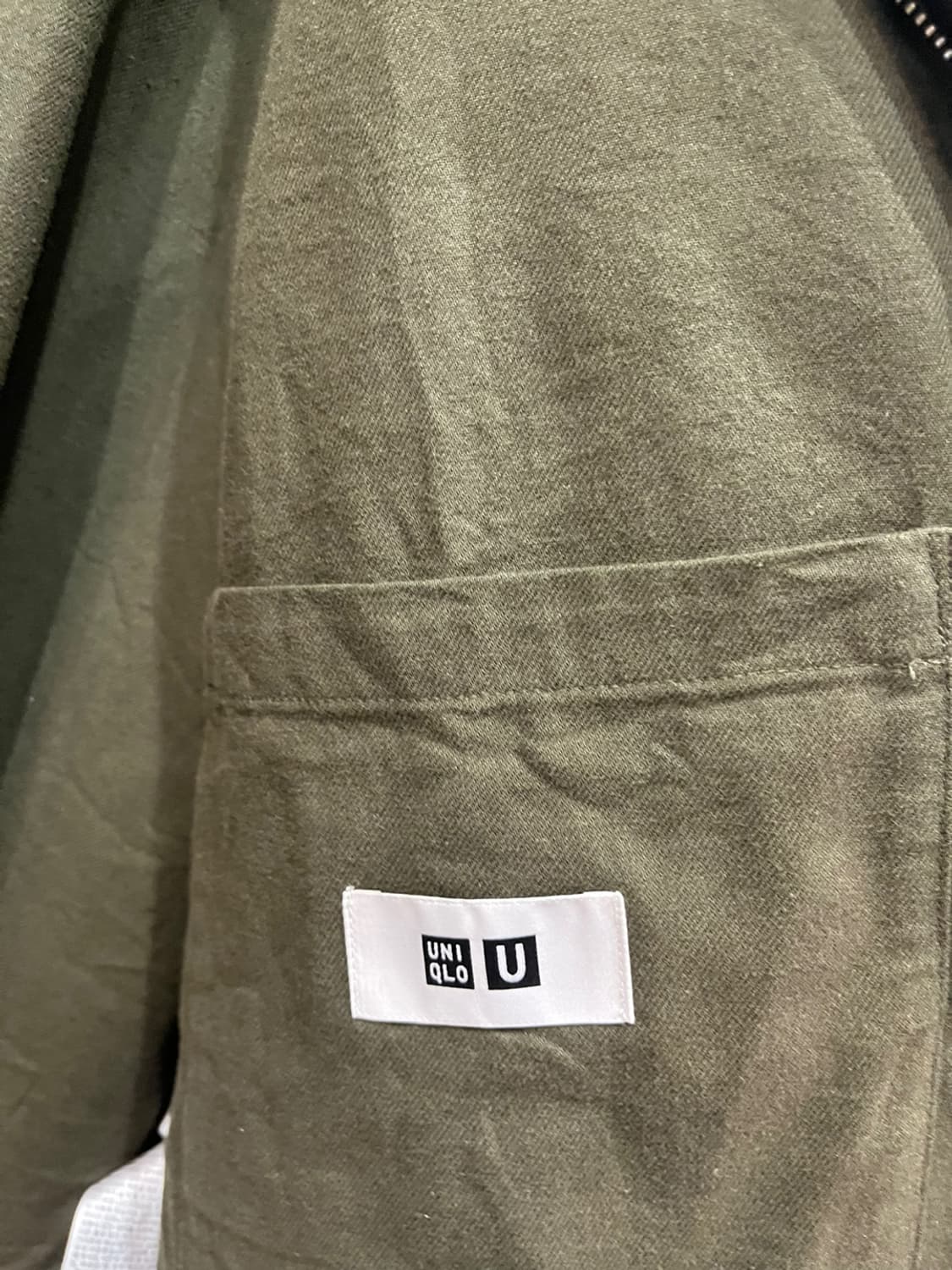 유니클로 U 유틸리티 쇼트 블루종 XL 상품이미지2