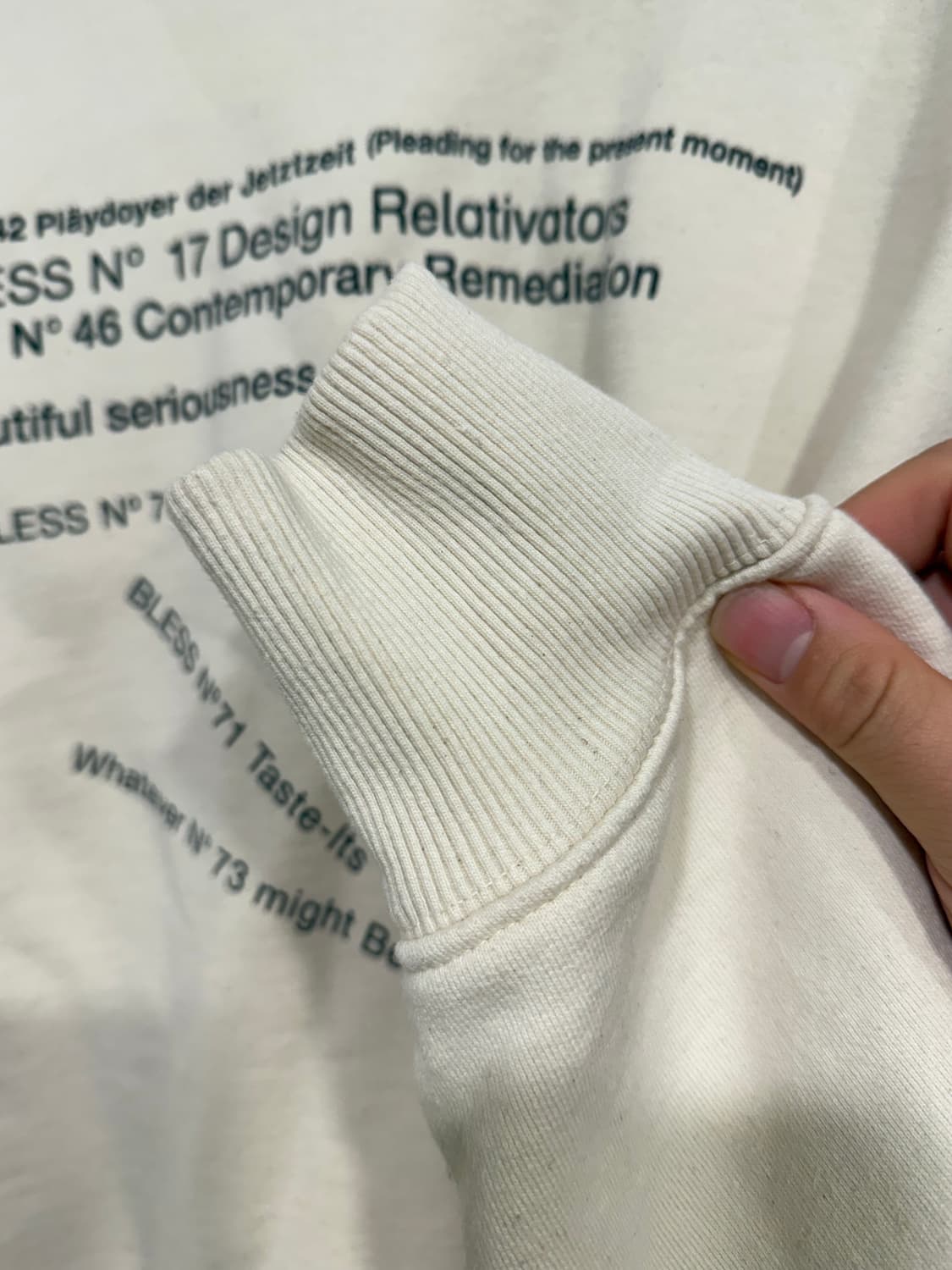 블레스  오트밀 컬러 XXL   상품이미지3