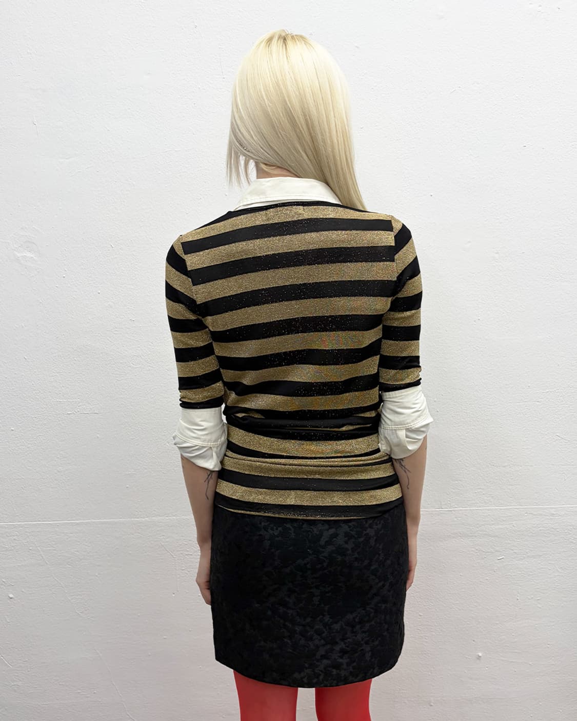 빈티지 글리터 스트라이프 랩 탑 상품이미지2