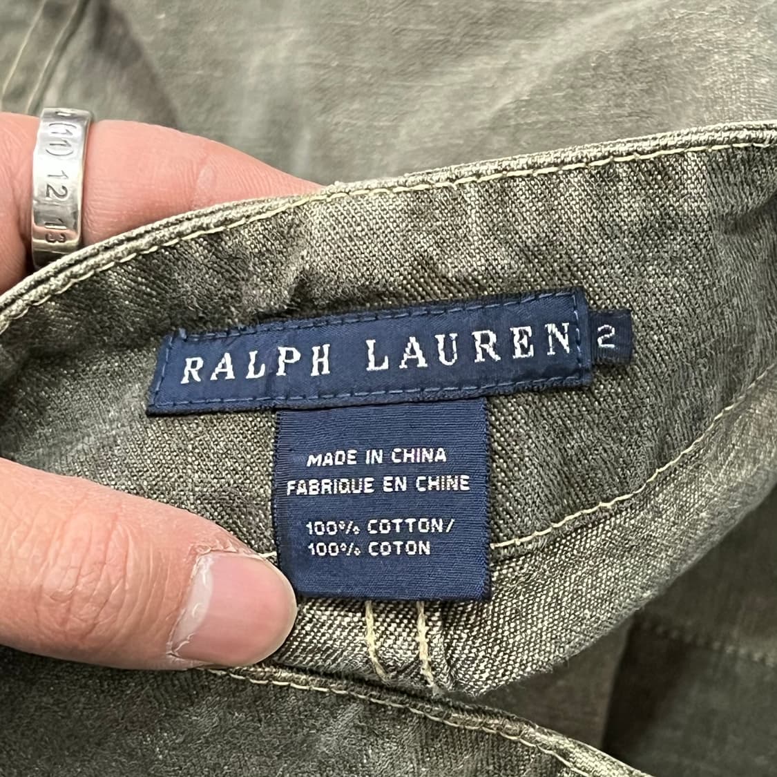  폴로랄프로렌 포켓 데님 미니 스커트 y15436 상품이미지6