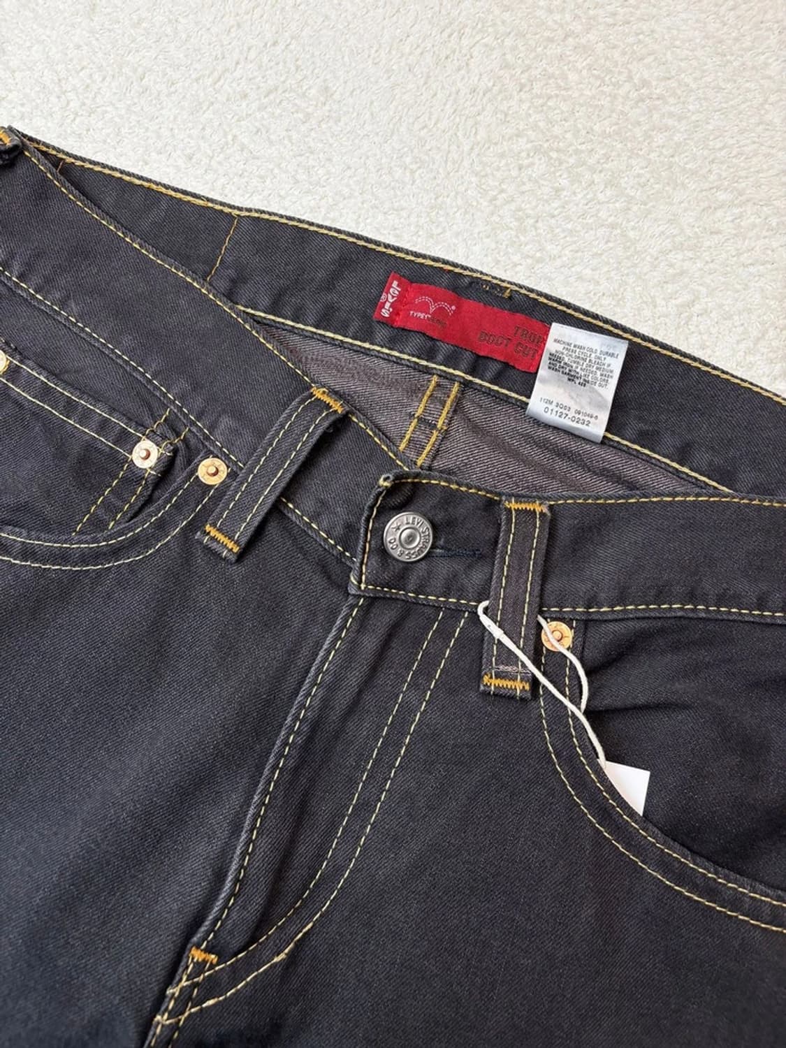 리바이스 00's 타입 1 트루 부츠컷 데님 팬츠 PN6429 상품이미지6