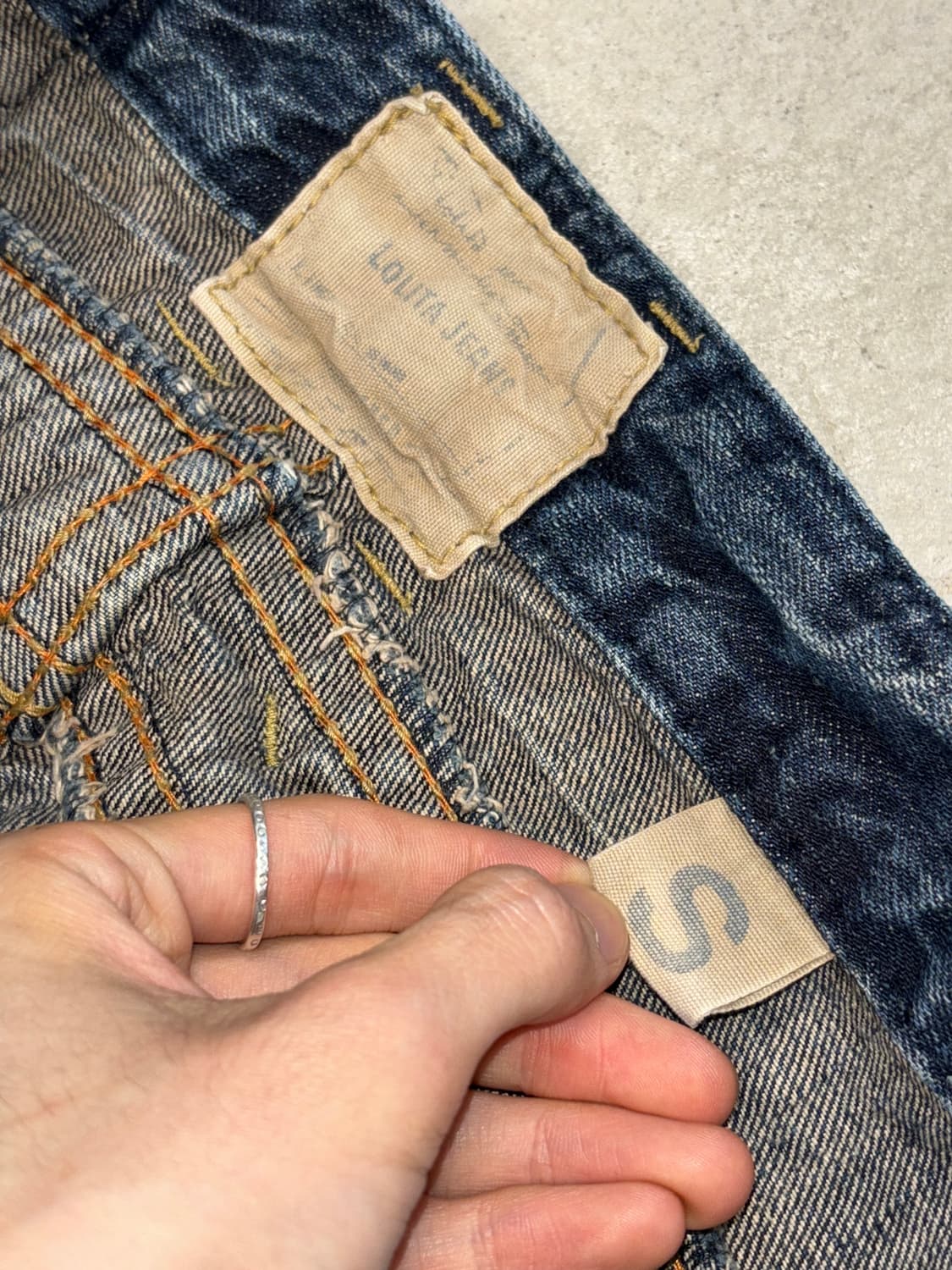 로리타 진스 요시토모 나라 데님팬츠 상품이미지5