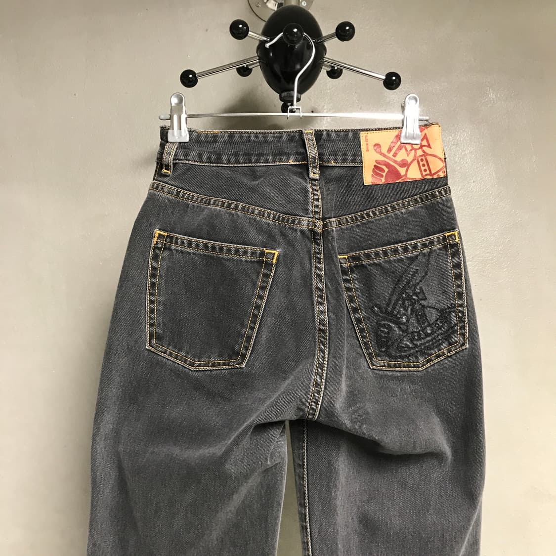 비비안웨스트우드 흑청 데님 팬츠 25(W) 상품이미지2