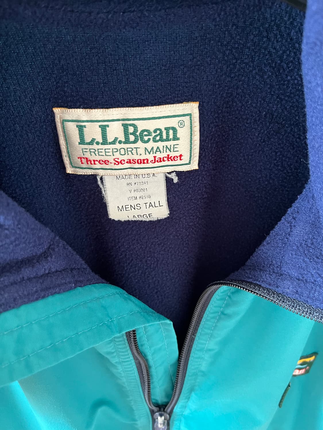 엘엘빈 90s three season 웜업 자켓  상품이미지6