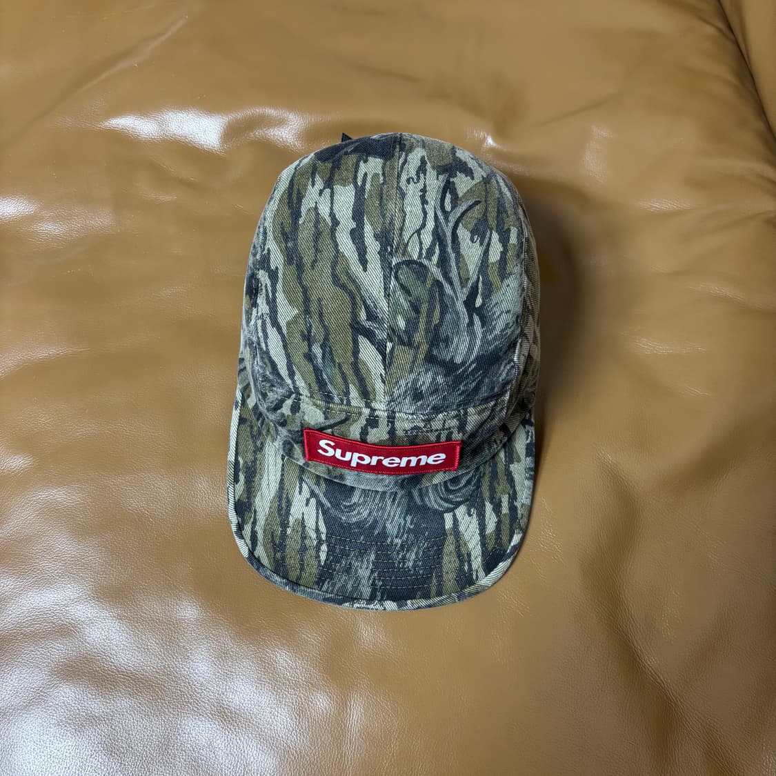Supreme 슈프림 밀리터리 오크 카모 캠프캡 모자 (Oak Camo) 상품이미지5